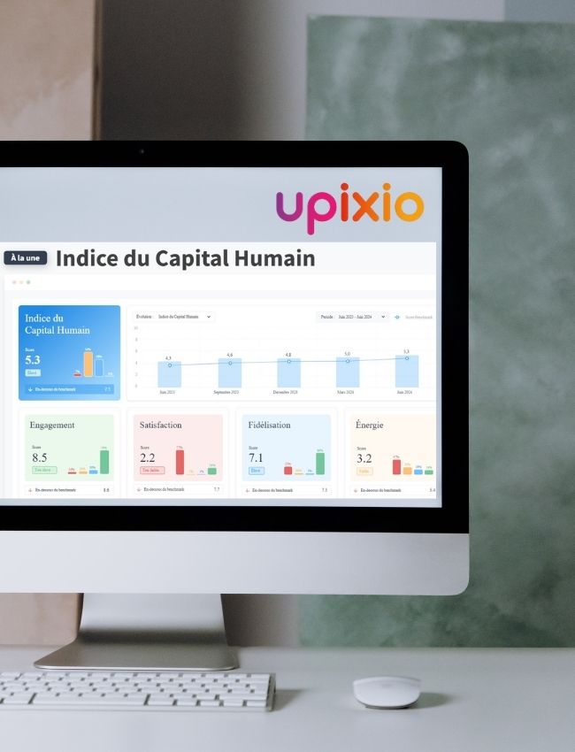 Tableau de bord RH Upixio